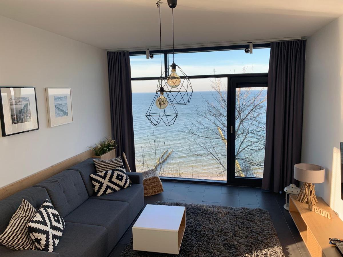 Apartment Morski Widok W Boulevard Ustronie Morskie Bagian luar foto
