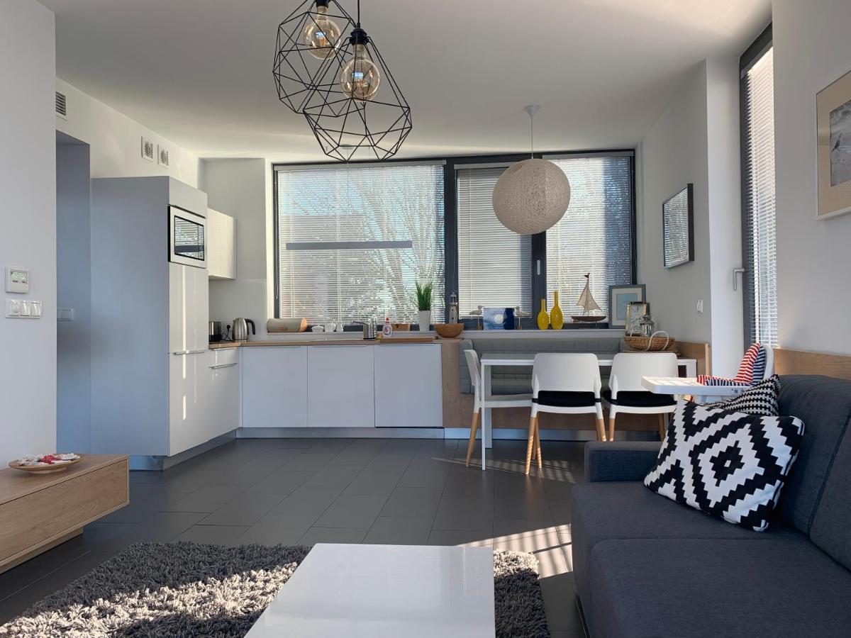Apartment Morski Widok W Boulevard Ustronie Morskie Bagian luar foto