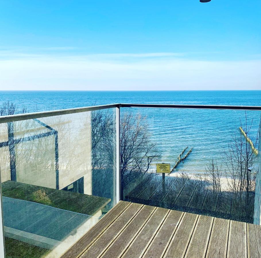 Apartment Morski Widok W Boulevard Ustronie Morskie Bagian luar foto