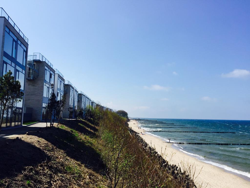 Apartment Morski Widok W Boulevard Ustronie Morskie Ruang foto