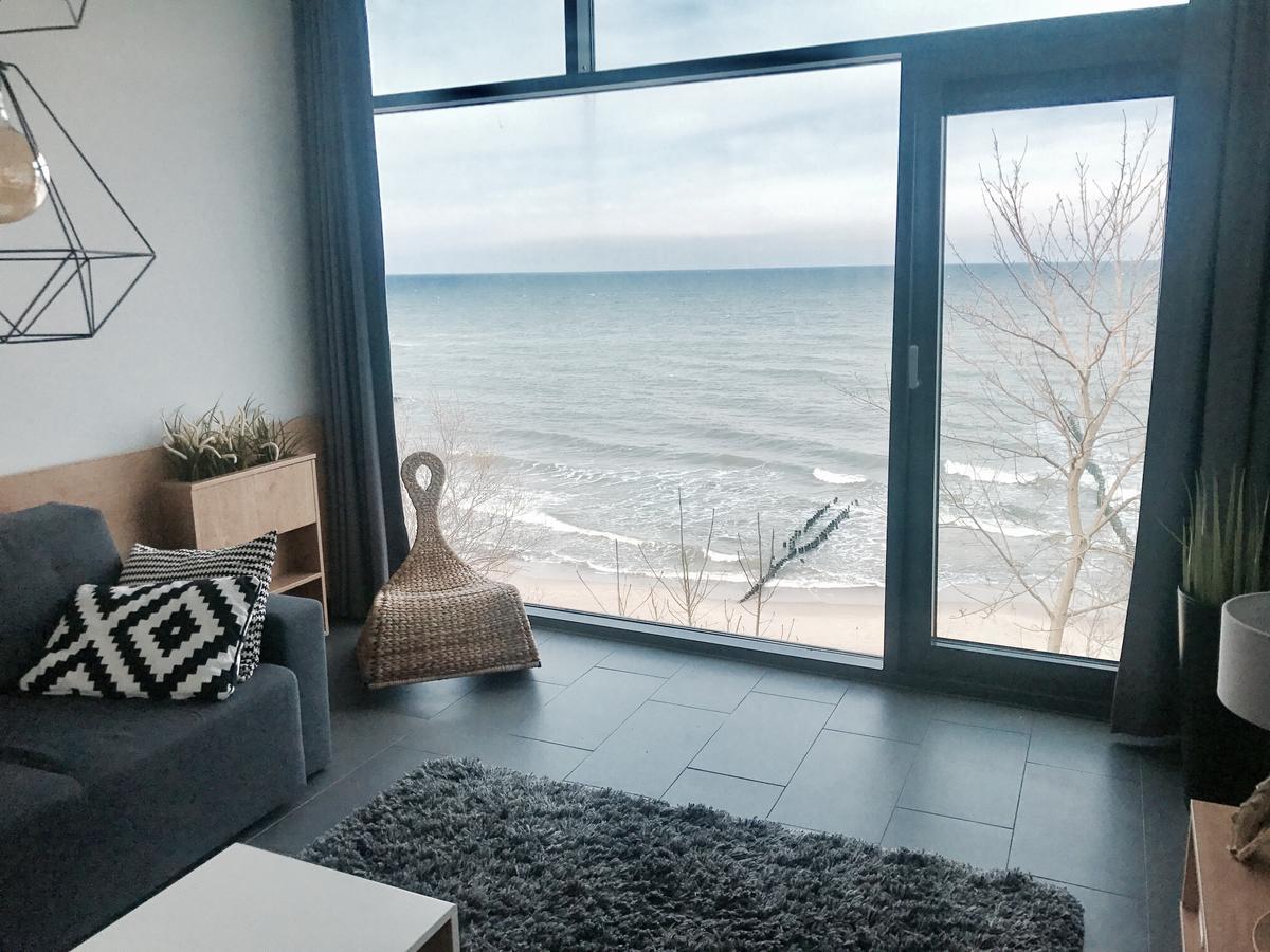 Apartment Morski Widok W Boulevard Ustronie Morskie Bagian luar foto