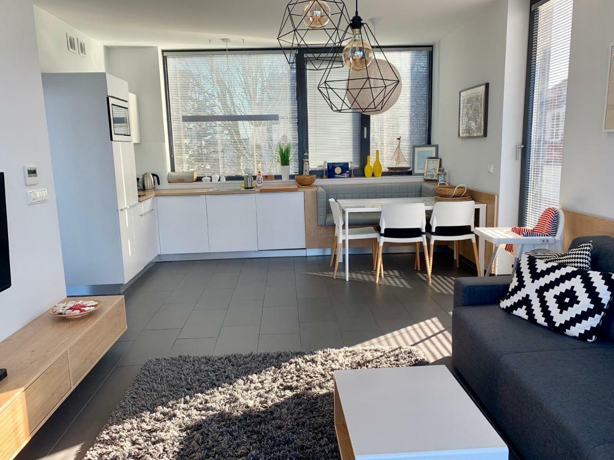 Apartment Morski Widok W Boulevard Ustronie Morskie Bagian luar foto